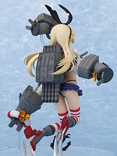 Aquamarine Kantai Collection Kancolle Shimakaze Major Damage Version PVC Figure