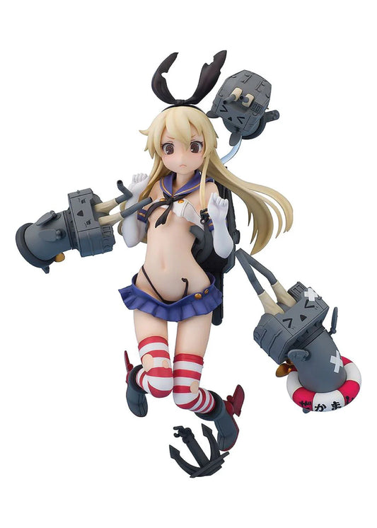 Aquamarine Kantai Collection Kancolle Shimakaze Major Damage Version PVC Figure
